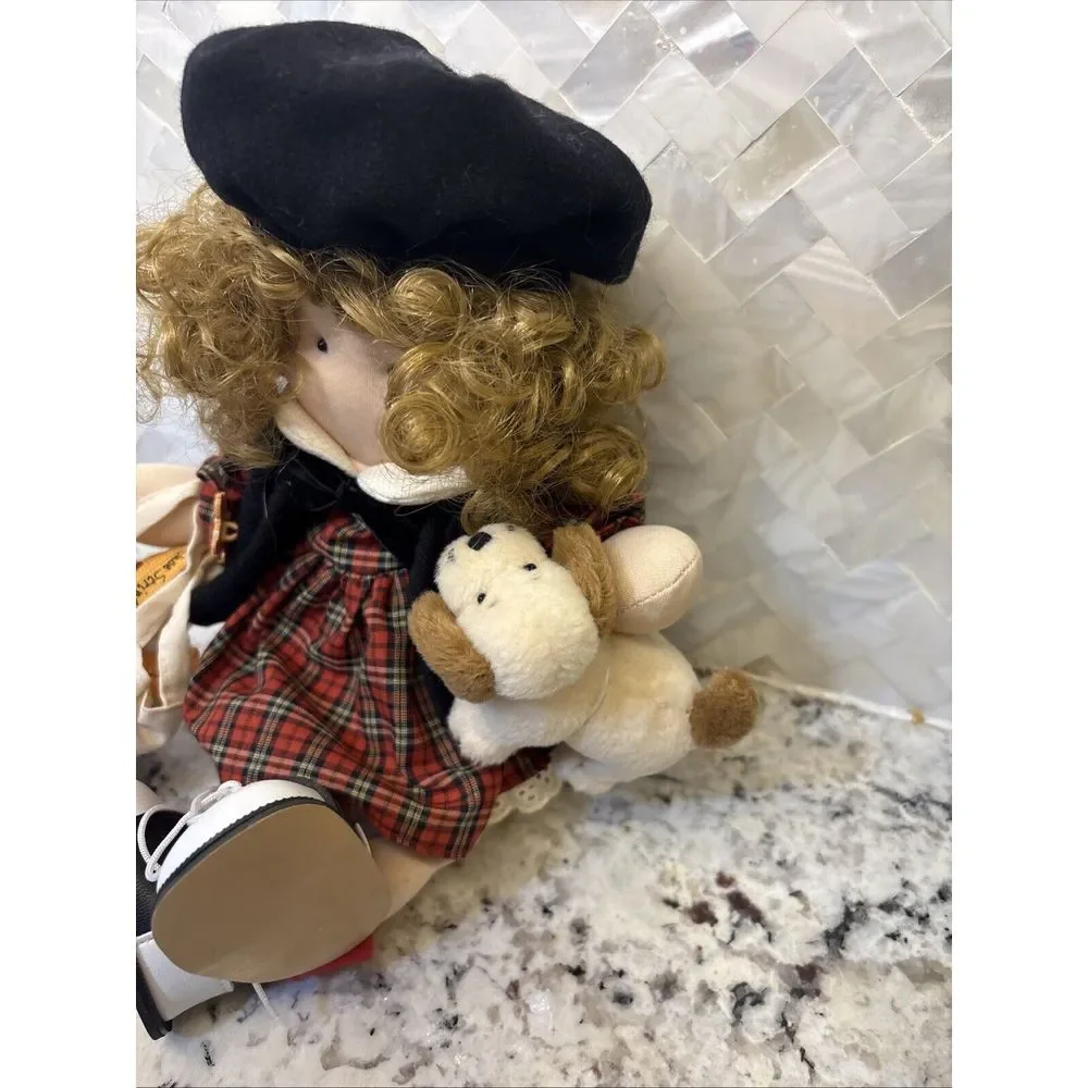 Lizzie High Shoe‎ String Babies doll Megan French Schoolgirl Puppy
